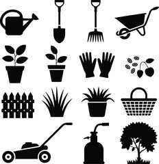 all bundle Black Vector Silhouette design