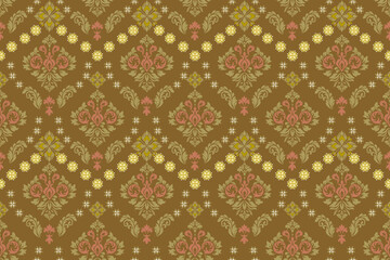 seamless damask pattern