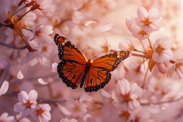 butterfly on flower