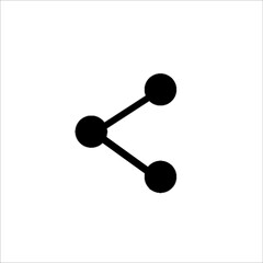 Share Icon Vector ( original illustration, not AI generated )
