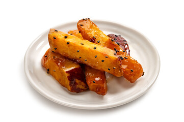 拍子木切りの大学芋