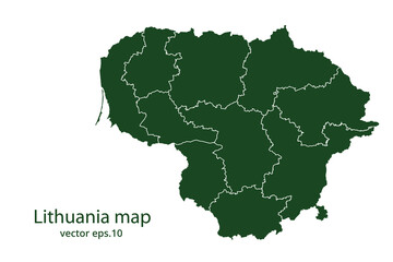 Lithuania map