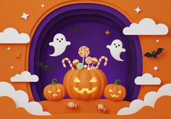 Playful Halloween Night