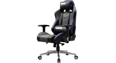 Ergonomic Black Gaming Chair for Ultimate Comfort and Support.