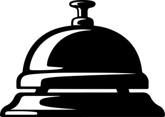 bell icon silhouette vector illustration