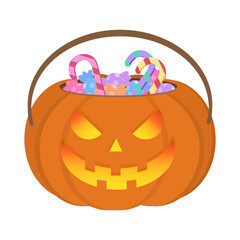 Halloween Pumpkin Candy Lantern