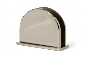 Metal napkin holder for dining table setting