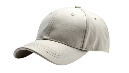 Baseball cap isolated on white background simple and clean.