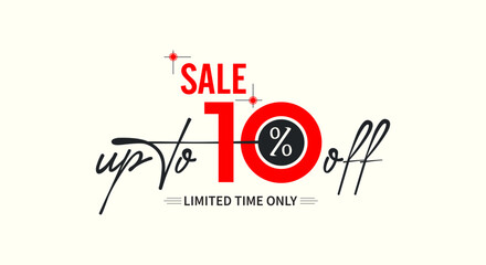 sale up to 10% off