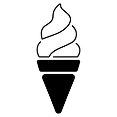 kebab icon on white background, vector illustration.