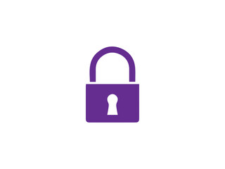 Lock icon design illustration design 