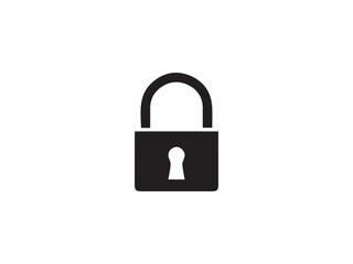 Lock icon design illustration design 
