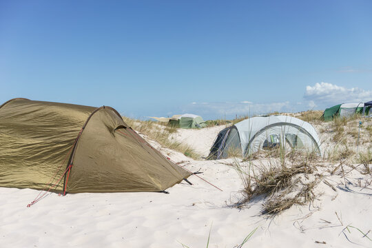 Camping am Meer