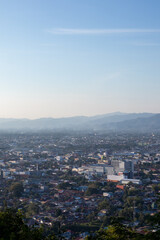Cityscape Aerial View of Gorontalo, Indonesia