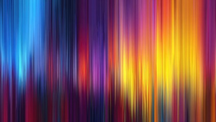 Obraz premium Abstract Background with Vertical Streaks of Blue Purple and Orange Hues lines