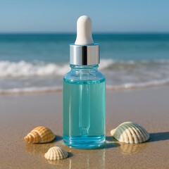 Glass Dropper Bottle with Liquid &ndash; Cosmetic and Skincare Packaging