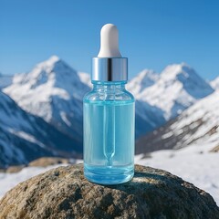 Glass Dropper Bottle with Liquid &ndash; Cosmetic and Skincare Packaging
