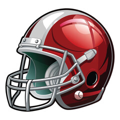 Fototapeta premium american football helmet