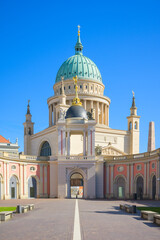 Fortuna Portal at Saint Nicolai Church showcases stunning architecture in Potsdam, Germany