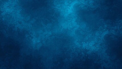 Father's Day Analog Film Grain Background Design in Deep Blue Gradient for Holiday Advertising Graphics