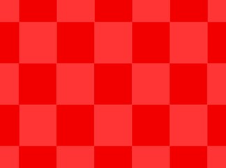 Vivid red and white checkered background with bold contrast. Great for modern abstract textures, decoration, and digital art.
