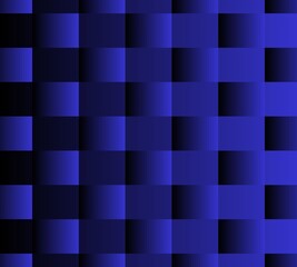 Abstract blue gradient checkered pattern with glowing futuristic style. Ideal for modern decoration and creative backgrounds.