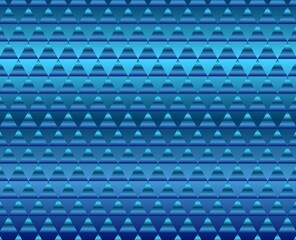 Abstract blue horizontal striped pattern with glowing gradient effect. Modern decoration and digital background style