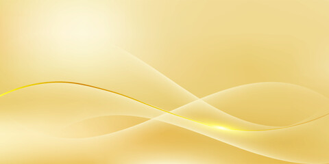 Gold background luxury with abstract shining lines. modern vector illustration