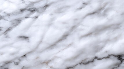 Fototapeta premium White marble surface with subtle grey veining, creating a smooth and elegant stone texture perfect for modern design and architecture