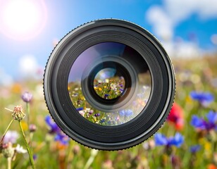 Lens captures a vibrant meadow
