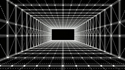 Geometric tunnel perspective