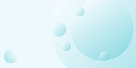 Obraz premium Disign abstract Background. Soft Gradient with minimal bounce ball with shadow and light effect. Realistic 3d bubble texture