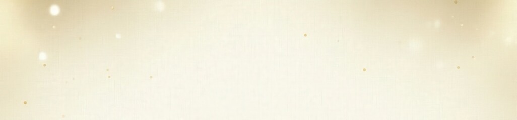 Obraz premium Cream Gold Background. Subtle Linen Texture with Soft Micro Bokeh.