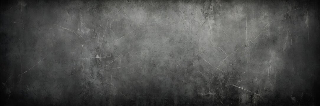 Dark grunge wall texture with aged paper, smoke, fog, and clouds, creating a moody and atmospheric background for artistic and cinematic projects.