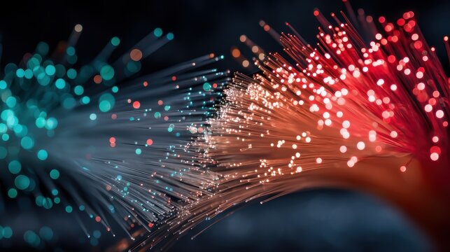 Fiber Optics Data Network | Connection Technology | Communication