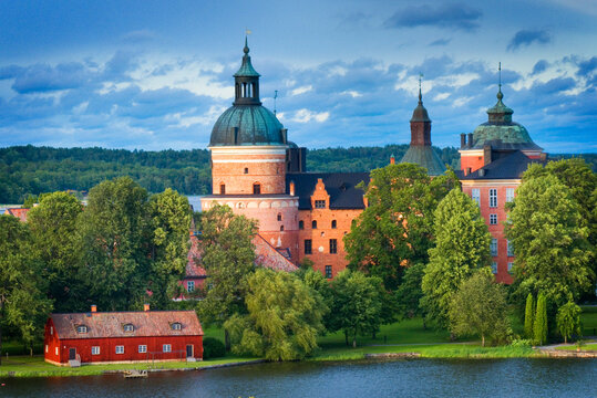 Swedish royal family Gripsholm Castle in Mariefred, S&ouml;dermanland, Sweden