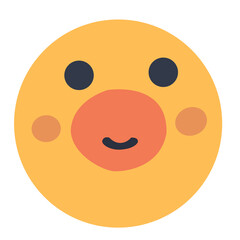 Obraz premium happy smiley face vector illustration