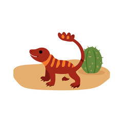 Obraz premium A Cute Illustration of Nature's Wonders