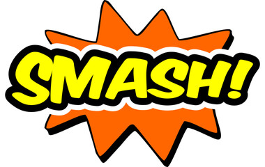Cartoon comic sign burst clouds. Speech bubble, Smash sign expression and pop art text frames. Comics mem expressions speech, superhero book Smashlabel. Isolated vector symbols set