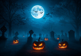 halloween night background