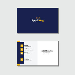 Business Card - Creative Business Card - Modern Business Card Template - Minimalist and Clean Business Card - Visiting Card