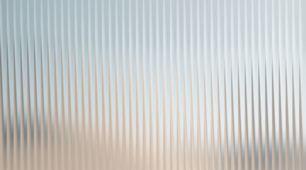 Fototapeta premium Abstract background with vertical wavy lines in light blue tones