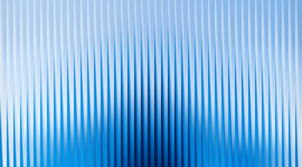 Obraz premium Abstract blue ribbed texture background with soft light