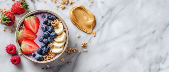 The Berry Yogurt Bowl With Fresh Fruit And Crunchy Granola