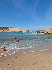 Plaża Limnionas - wyspa Kos - Grecja - piękna kamienista plaża  © Konrad