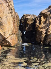 Plaża Limnionas - wyspa Kos - Grecja - piękna kamienista plaża  © Konrad