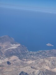 Grecja - wyspy Greckie widok z samolotu © Konrad