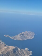 Grecja - wyspy Greckie widok z samolotu © Konrad