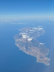 Grecja - wyspy Greckie widok z samolotu © Konrad