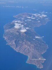 Grecja - wyspy Greckie widok z samolotu © Konrad